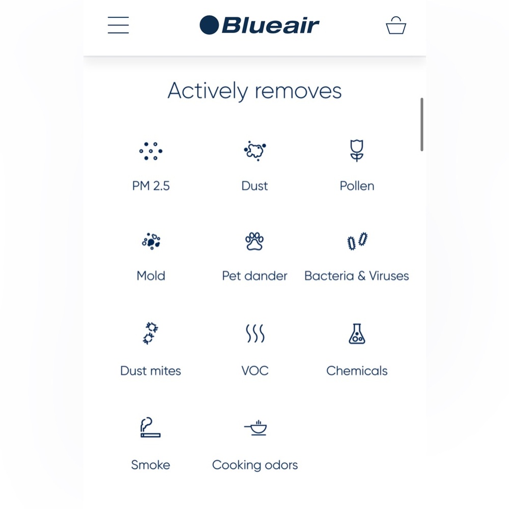 NOT FOR SALE Blueair 680i Series Purifier. Original Box. Brand New. Never Used. - Picture 4 of 12